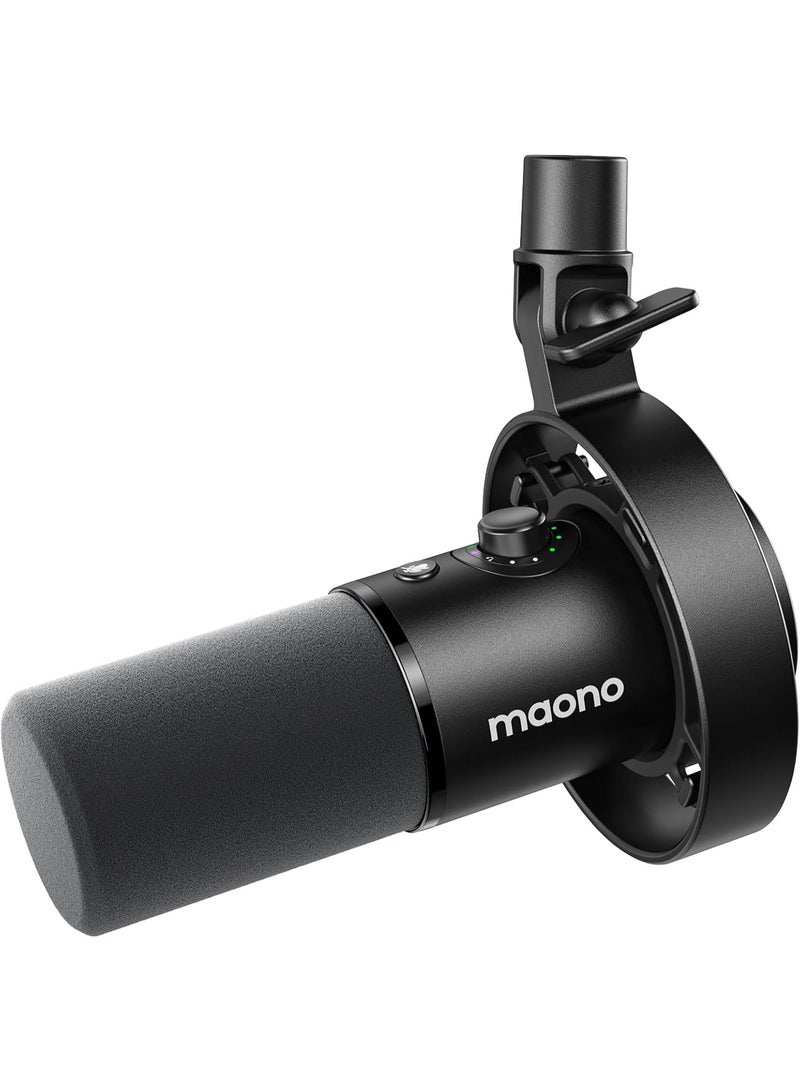 Maono PD300X Dynamic Microphone Black - Image 1